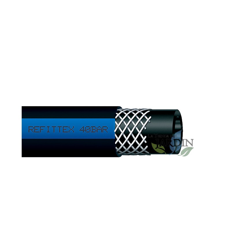 Druckluftschlauch | Refittex Technischer Schlauch, 8 mm Innendurchmesser, 14 mm Außendurchmesser, 100 m | Druck 40 bar