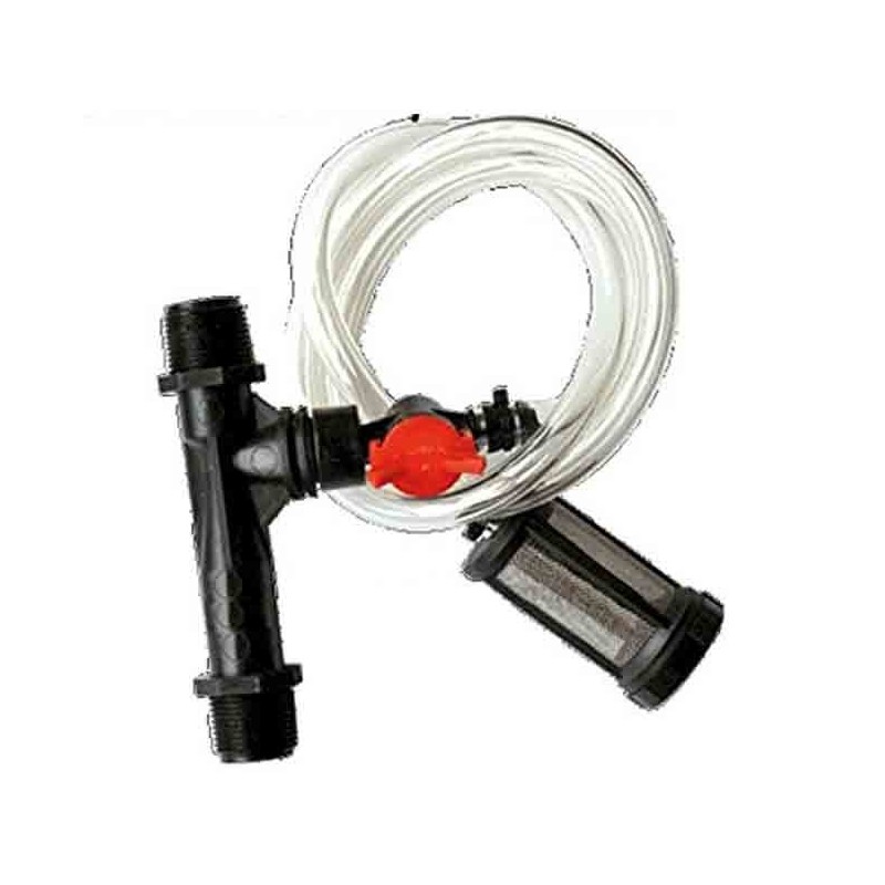 Injetor venturi de fertilizante ajustável 63Ø 2"