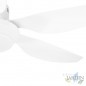 Ventilatore da soffitto Orbegozo da 138 cm, 6 pale in ABS, telecomando, luce LED a 3 tonalità, 5 velocità, timer.