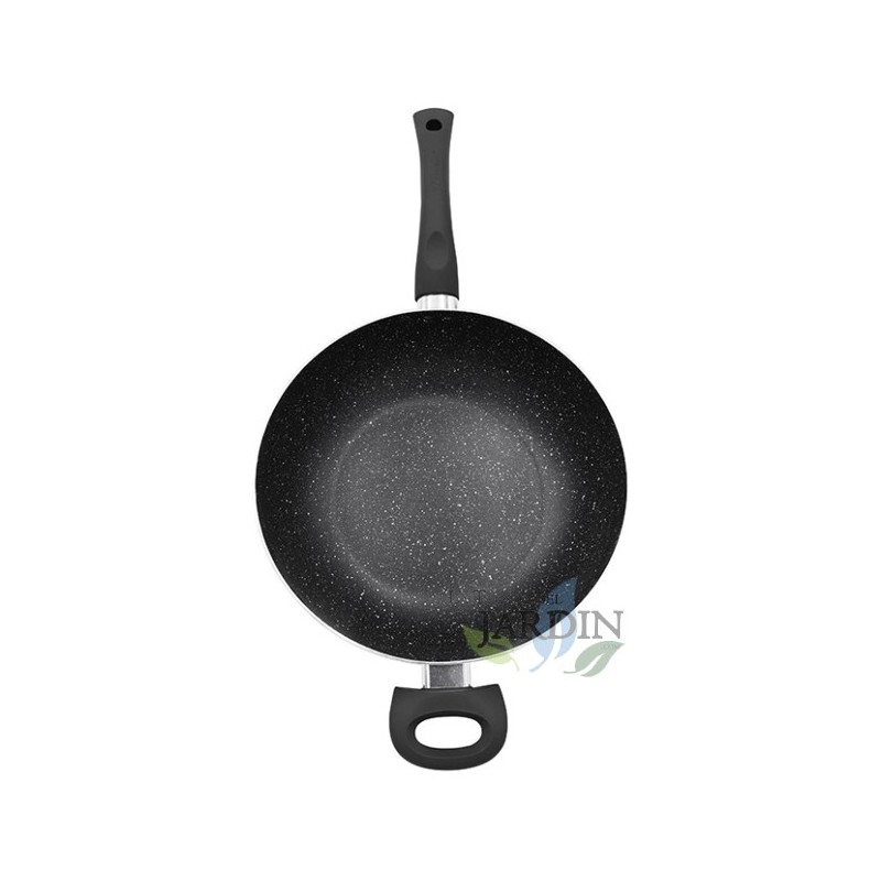 Non-stick stone deep frying pan Ø28cm