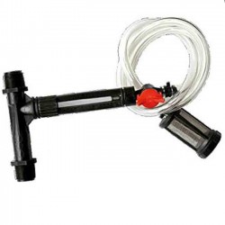 Regulierbarer Venturi-Düngereinjektor mit Durchflussmesser 50Ø, Innengewinde 1 1/2'', für den Einsatz in 50mm Rohren.