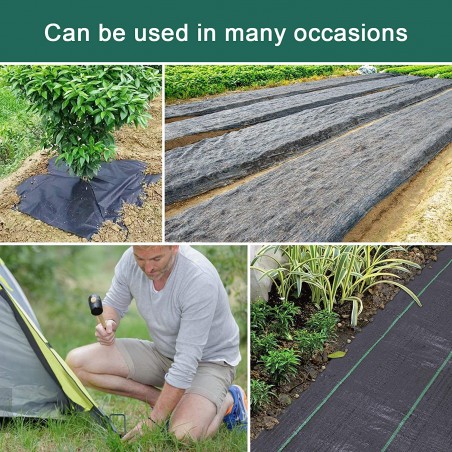 100 grampos de jardim, grama artificial, estacas de fixação para tela, pregos de metal galvanizado