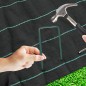 Lot de 50 Agrafes pour jardin, gazon artificiel, Piquets de Fixation de Jardin pour Toile de Paillage, Le Treillis Métallique Lot de 50 Agrafes pour jardin, gazon artificiel, Piquets de Fixation de Jardin pour Toile de Paillage, Le Treillis Métallique