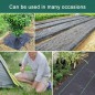 Lot de 50 Agrafes pour jardin, gazon artificiel, Piquets de Fixation de Jardin pour Toile de Paillage, Le Treillis Métallique Lot de 50 Agrafes pour jardin, gazon artificiel, Piquets de Fixation de Jardin pour Toile de Paillage, Le Treillis Métallique