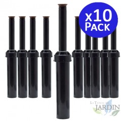 Pack 10 x Difusor de riego Toro LPS410, 3 metros, 10 cm altura vástago