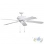 Ventilateur de plafond extérieur Orbegozo, 5 pales, PVC, 3 vitesses, 60W blanc, CP95132 Ventilateur de plafond extérieur Orbegozo, 5 pales, PVC, 3 vitesses, 60W blanc, CP95132