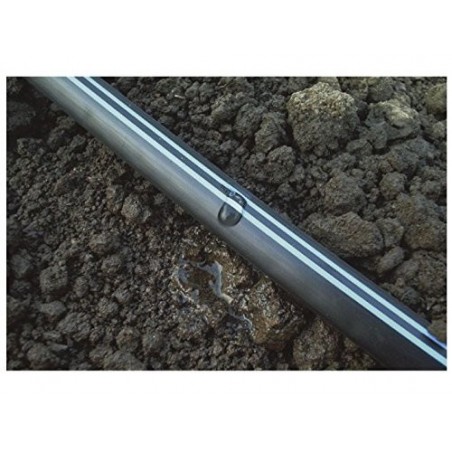 16mm drip irrigation tape, 250 meters. 8 mil wall thickness gauge. 1.16 l/h drippers per 20 cm.