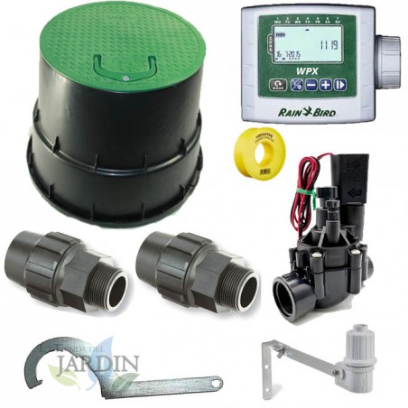 Kit di irrigazione automatica professionale Rain Bird a 1 zona 9V