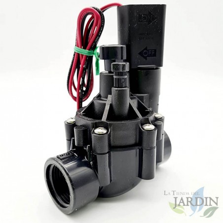 Elettrovalvola per irrigazione da 1" 9V con regolatore di flusso 100DVF