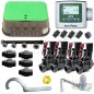 Kit di irrigazione automatica professionale Rain Bird a 4 zone da 9V per tubo da 32 mm, automazione dell'irrigazione Kit di irrigazione automatica professionale Rain Bird a 4 zone da 9V per tubo da 32 mm, automazione dell'irrigazione