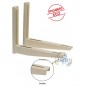 Support Universel à Mural pour Unité Extérieure de Climatisation 45 cm Support Universel à Mural pour Unité Extérieure de Climatisation 45 cm