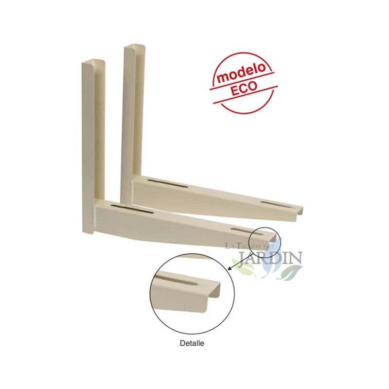 Juego de soportes exterior para Aire acondicionado de 45 cm. Modelo ECO Mediano