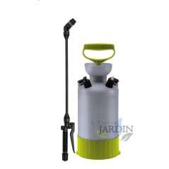 Professional manual pressure sprayer for chemicals, 5 liters