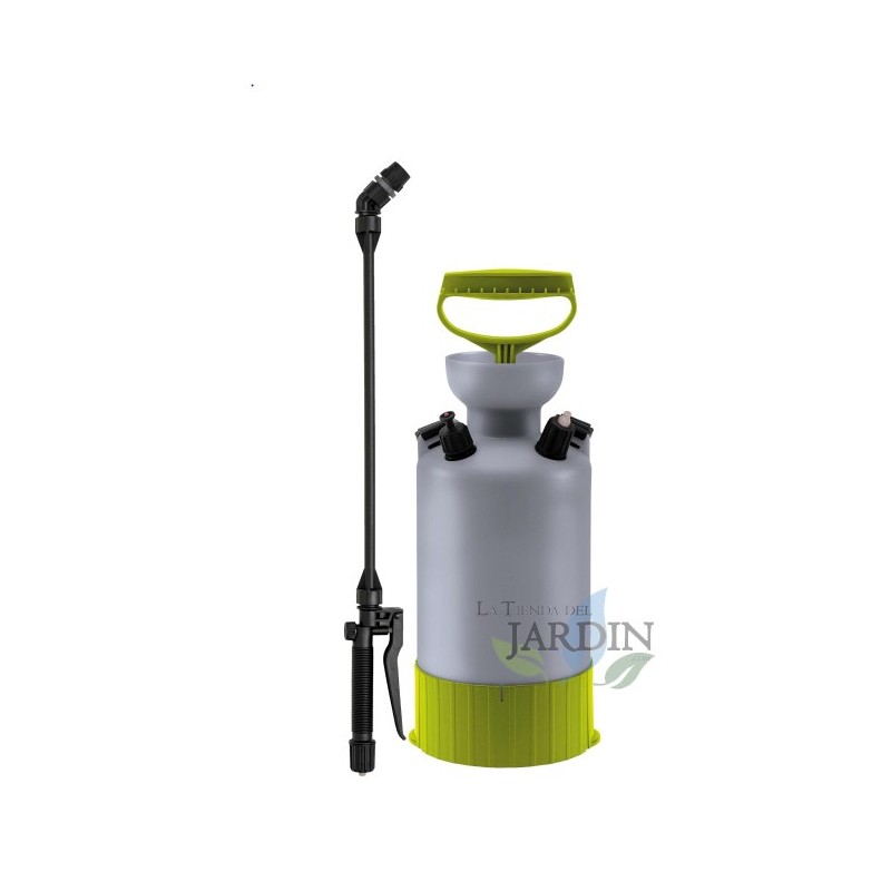 Professional manual pressure sprayer for chemicals, 5 liters