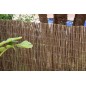 Clôture en osier naturelle épais 2 x 3 m, occultation 85%, pour terrasses, jardins et délimitation de parcelles Clôture en osier naturelle épais 2 x 3 m, occultation 85%, pour terrasses, jardins et délimitation de parcelles