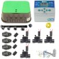 Kit di irrigazione automatico Hunter 24V a 4 zone per tubi da 32 mm | Include programmatore, elettrovalvole e accessori