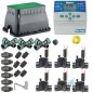 Kit d'irrigation automatique Hunter 24 V à 6 zones pour tuyau de 32 mm | Comprend un programmateur, des électrovannes et des acc