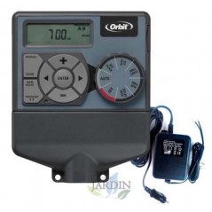Orbit 24V 1-Zone Automatic Irrigation Kit for 32mm Pipe | Includes Programmer, Solenoid Valve and Accessories