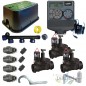 Kit d'arrosage automatique professionnel Orbit Irrigation 24V, 3 Zones d'Irrigation pour tuyaux de 32mm