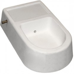 Gamelle en béton pour chien 25 x 41,5 x 10,5 cm