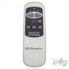 Orbegozo ceiling fan with remote control, 5 blades, Light, 3 speeds.