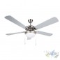 Orbegozo Deckenventilator mit Licht, 5 Wendeflügel, 132 cm Durchmesser, 3 Geschwindigkeiten. Orbegozo Deckenventilator mit Licht, 5 Wendeflügel, 132 cm Durchmesser, 3 Geschwindigkeiten.