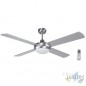 Ventilateur de plafond Orbegozo avec lumière, télécommande, argent, CP77132 Ventilateur de plafond Orbegozo avec lumière, télécommande, argent, CP77132