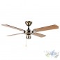 Ventilatore da soffitto, 4 pale reversibili e 3 velocità, oro antico Ventilatore da soffitto, 4 pale reversibili e 3 velocità, oro antico