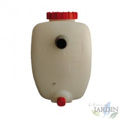 Séparateur de graisses et d'huiles de 100 litres avec robinet | Carafe pour ateliers, restaurants et ferrailleurs