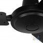 Ventilador de techo Orbegozo CF107142 con mando a distancia de pared | 3 aspas metálicas | negro