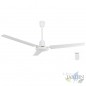 Orbegozo ceiling fan with wall control, 3 metal blades, 5 speeds, white.  Orbegozo ceiling fan with wall control, 3 metal blades, 5 speeds, white.