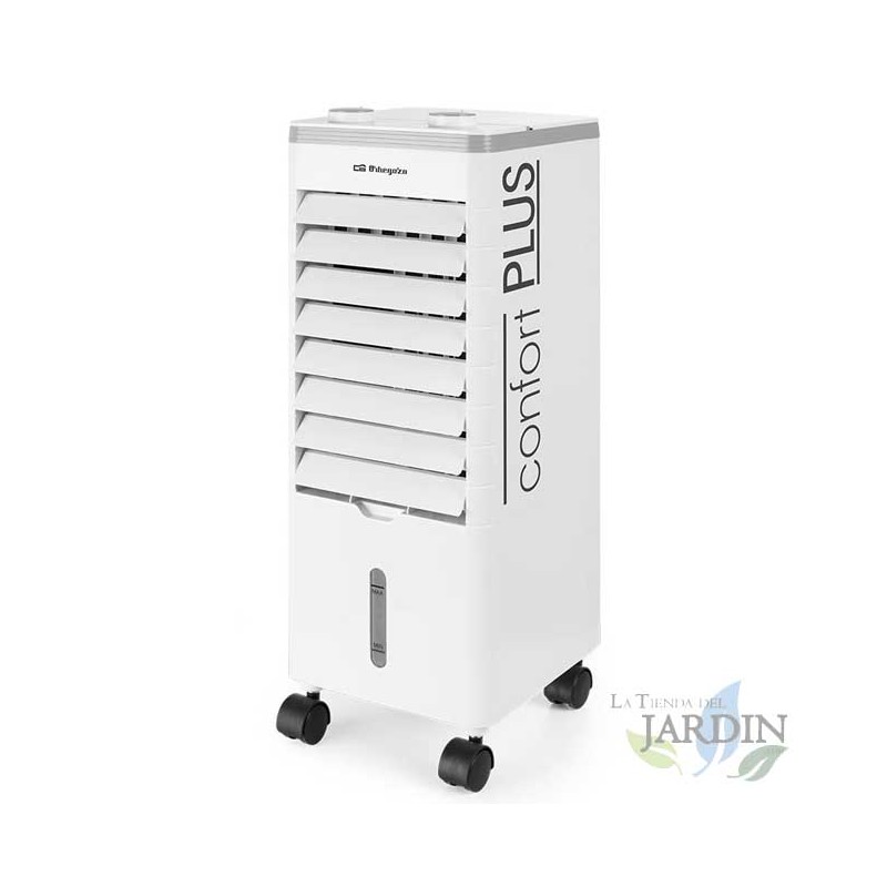 Climatiseur évaporatif Orbegozo AIR35 3 en 1, réservoir 3 litres, 3 vitesses, 60W Climatiseur évaporatif Orbegozo AIR35 3 en 1, réservoir 3 litres, 3 vitesses, 60W
