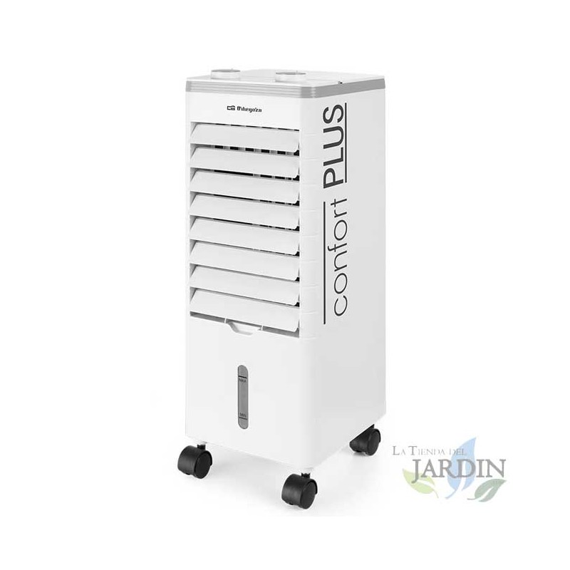 Climatiseur évaporatif Orbegozo AIR35 3 en 1, réservoir 3 litres, 3 vitesses, 60W