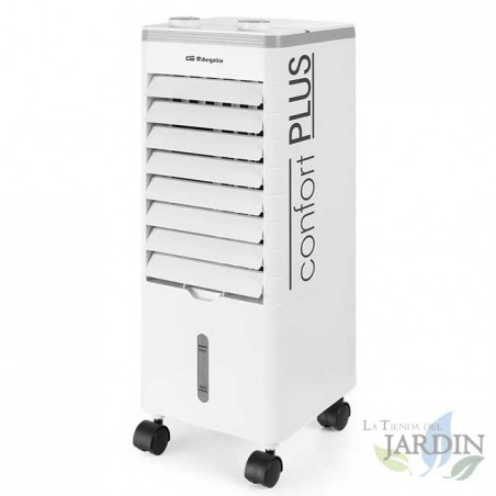 Raffreddatore evaporativo Orbegozo 3 in 1, serbatoio da 3 litri, 3 velocità, 60W.	