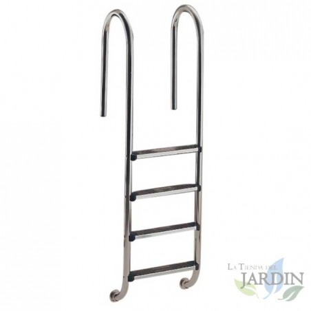 Escalera de Muro para Piscina | 5 Peldaños | Modelo Standard | Escalera Resistente | Acceso Seguro para Piscina