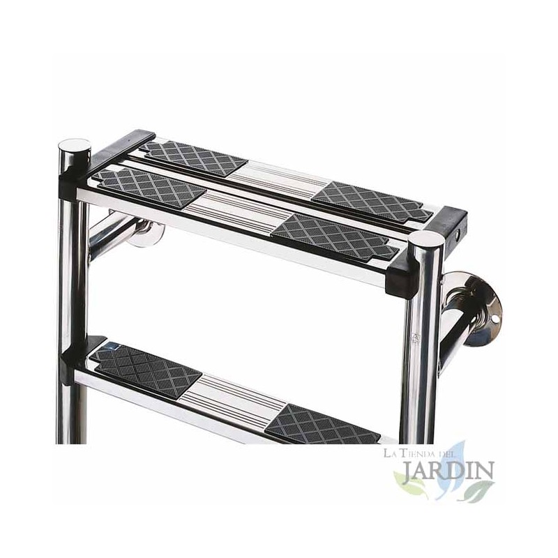  Split ladder lower part for swimming pool 2 steps + Safety step