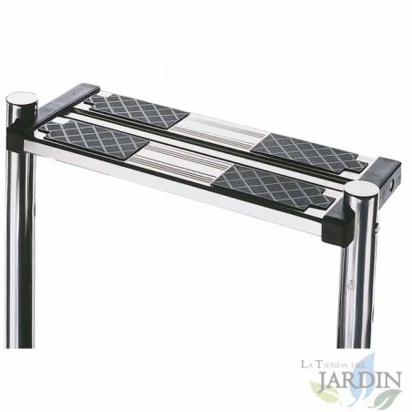 Gradino di sicurezza per piscina con doppia superficie antiscivolo