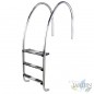 Pool ladder with overflow - 3 steps Pool ladder with overflow - 3 steps
