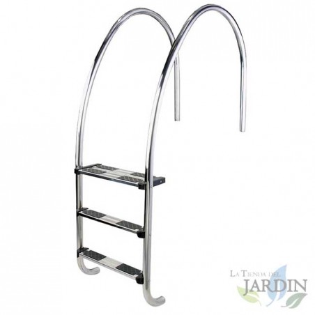 Pool ladder with overflow - steps