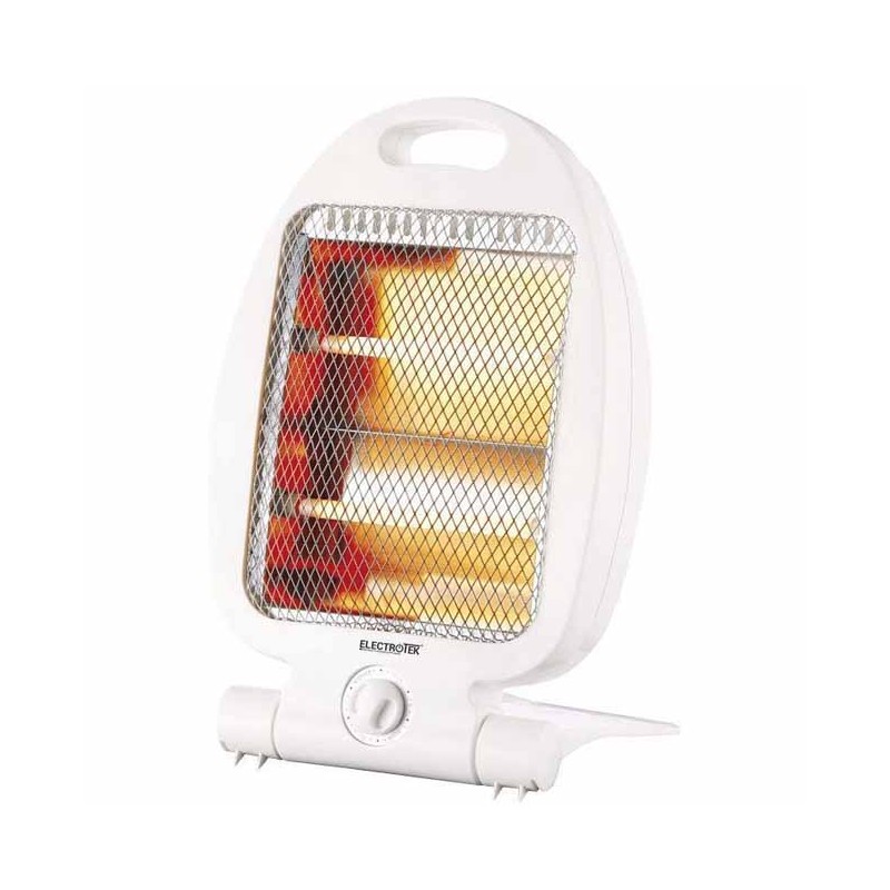 Chauffage à Quartz Infrarouge ET-QH01, 2 Résistances à Quartz et 2 Puissances de Chauffage 400/800W, Extérieur et Intérieur Chauffage à Quartz Infrarouge ET-QH01, 2 Résistances à Quartz et 2 Puissances de Chauffage 400/800W, Extérieur et Intérieur