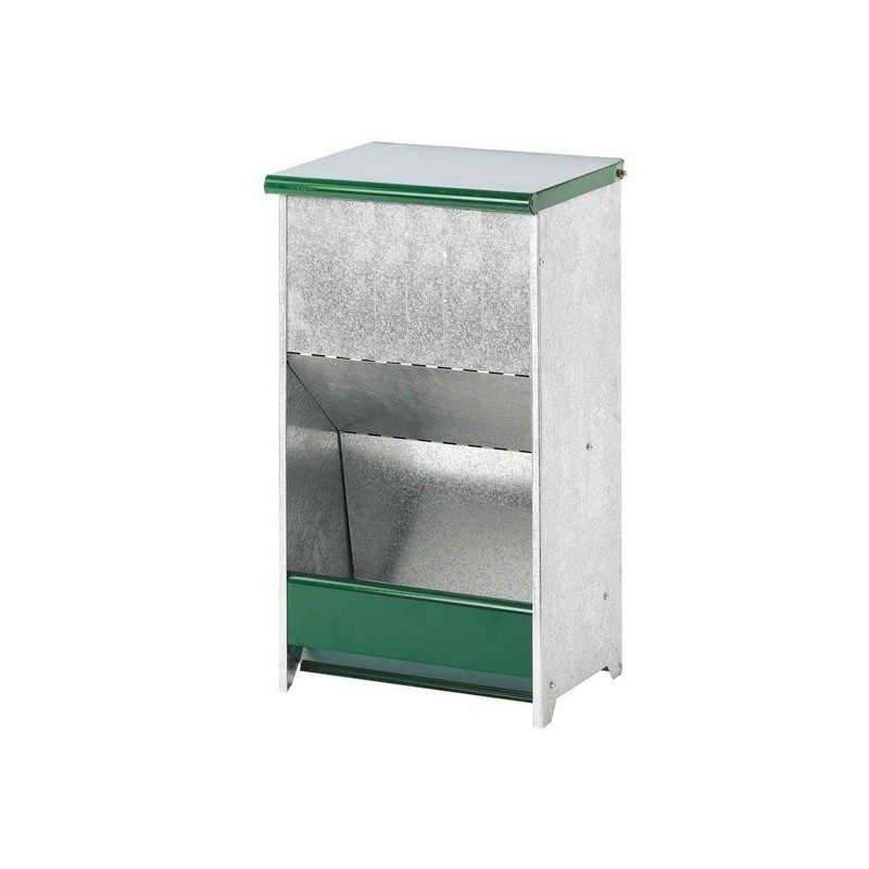 Mangeoire Tremie por Chiens de grande race, solution extérieur pour alimentation de 30 litres, 34x28x61 cm