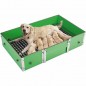 Cage de Parturition pour Chiens 102x63x25 cm. Fabriquées en matériaux antiseptiques, résistantes et confortables Cage de Parturition pour Chiens 102x63x25 cm. Fabriquées en matériaux antiseptiques, résistantes et confortables