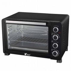 Forno elétrico de convecção com função de assar, 45 litros, 2000 W, 55.5x42.5x36 36 cm