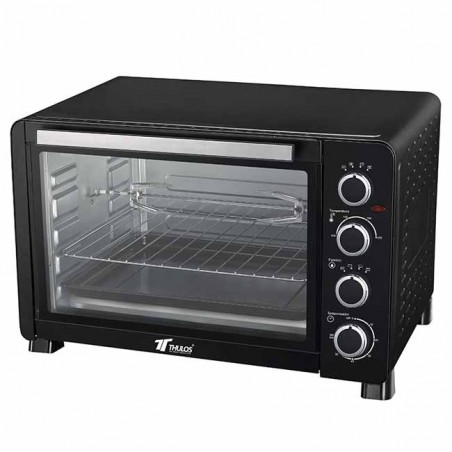 Forno elétrico de convecção com função de assar, 45 litros, 2000 W, 55.5x42.5x36 36 cm