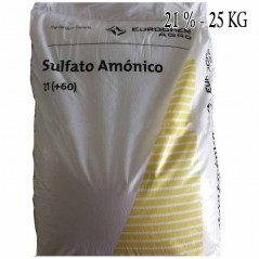 Engrais Sulfate Ammoniacal Nitrofoska 21% de 25kg | Engrais pour Cultures | Idéal pour Arbres Fruitier | Action Immédiate