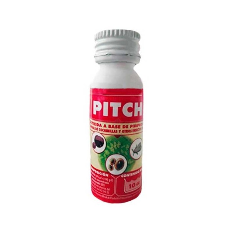Insecticide Pitch Nominal 10cc | Contrôle Cochenilles, Larves, Mouches Blanches | Régulateur de Croissance des Insectes