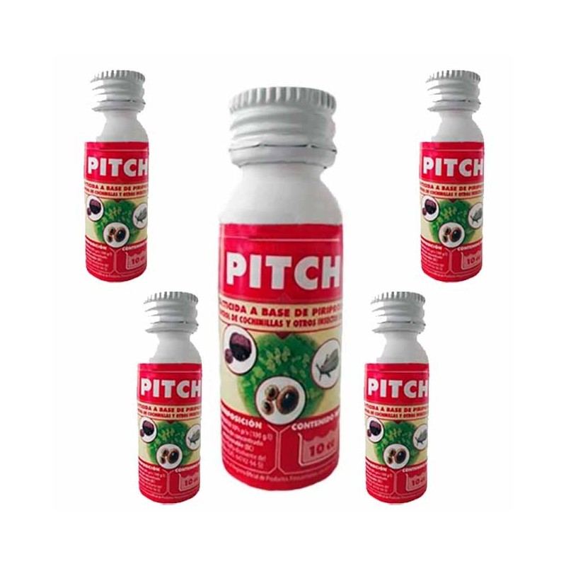 Insecticide Pitch 50 cc. À utiliser contre les cochenilles et les aleurodes.