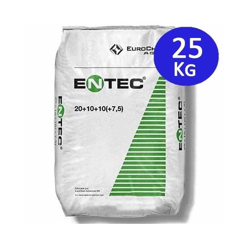 Abono Entec Especial Olivos 20+10+10 con tecnología de la Nitrificación 25 Kg Nitrofoska