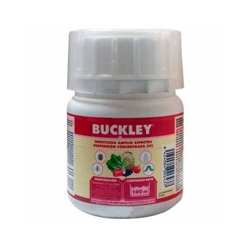 Insecticida Polivalente Buckley 100cc. Acción por contacto e ingestión