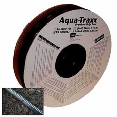 Cinta de riego por goteo 16mm 125 mts. Galga espesor de pared 8 mil. Goteros 1,16 l/h cada 30 cm